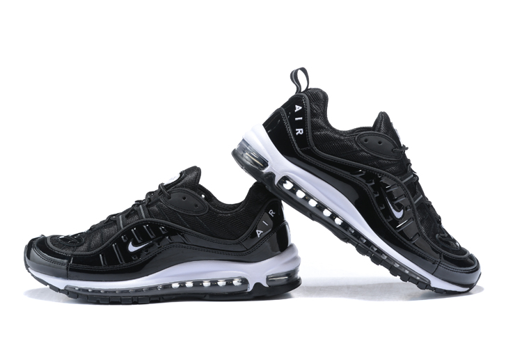 Nike Air Max 98 20th Black White Shoes - Click Image to Close